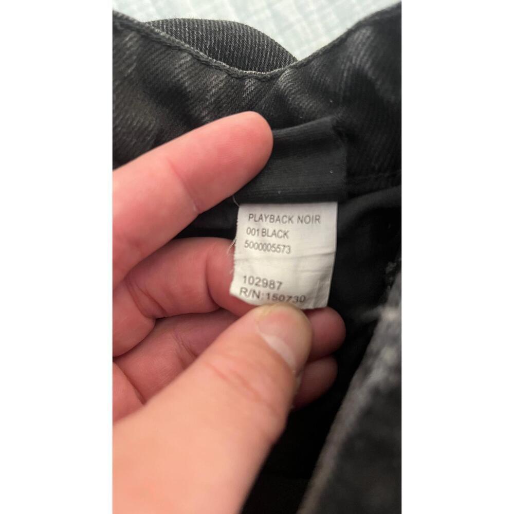 KSUBI  HAILEY BEIBER FAVE HIGH WAISTED CROPPED JEANS - Picture 13 of 14